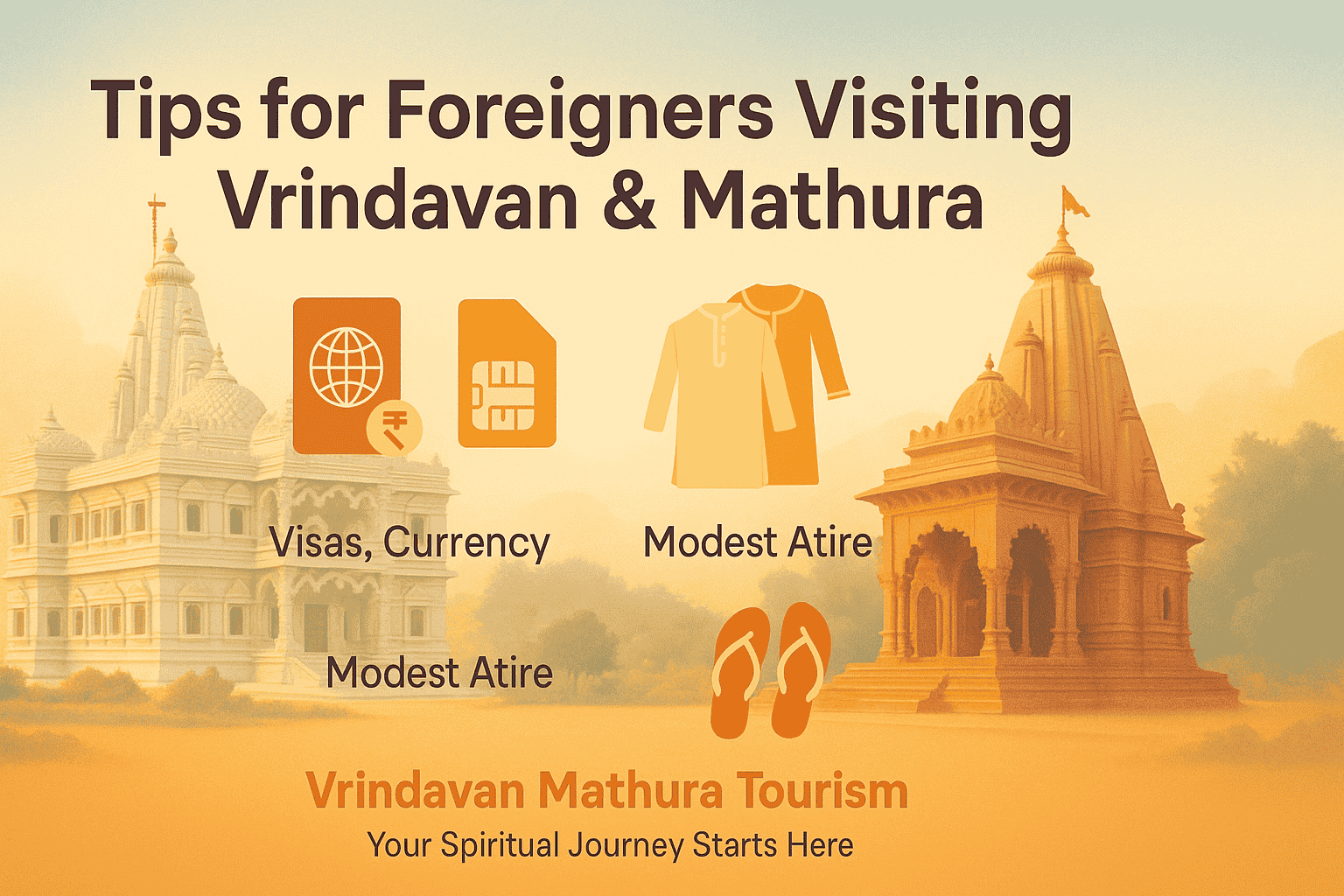 How to Visit Vrindavan Mathura as a Foreigner Safety Stay & Travel Guide